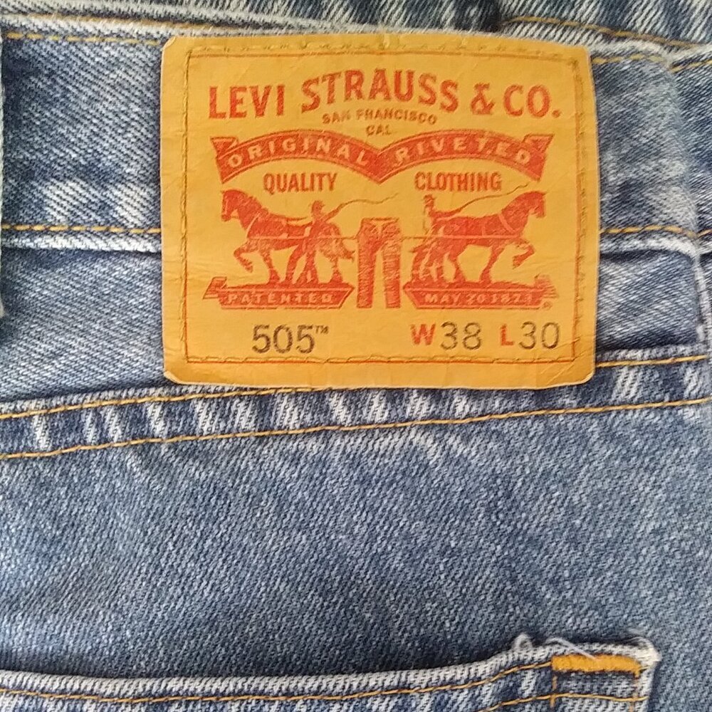 Levi's Blue Straight Jeans